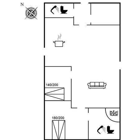 Leilighet Murtuz - 900m From The Sea By Interhome Skagen